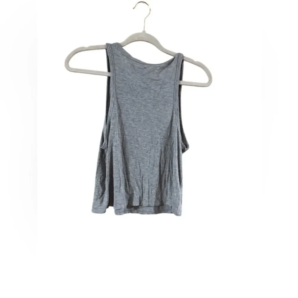 Body Rags Gray Graphic Tank Size Small - Picture 3 of 7